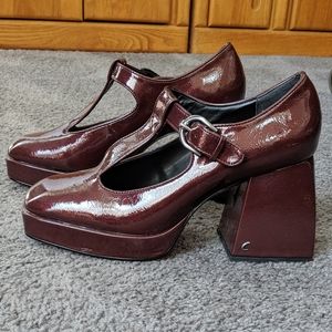 Circus NY Mary Janes (Burgundy) 11 US